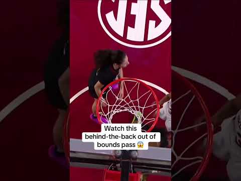 Oklahoma's Payton Verhulst with the acrobatic move 👏