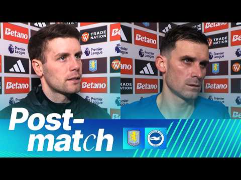 POST-MATCH | Hurzeler And Gross | Aston Villa v Brighton