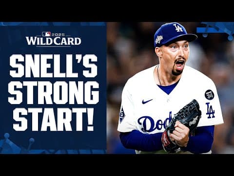Blake Snell struck out 9 batters in his longest career Postseason outing 💎