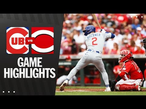 Cubs vs. Reds Game Highlights (9/21/25) | MLB Highlights