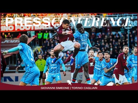 TORINO-CAGLIARI | PRESS CONFERENCE | GIOVANNI SIMEONE