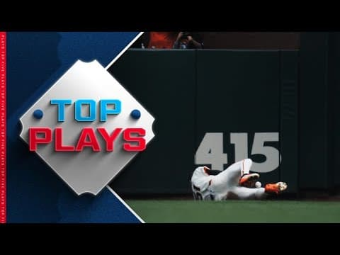Top MLB Plays of 8/17/25 (Jung Hoo KNEE, Jesús Sánchez robs TWO homers, and MORE)!