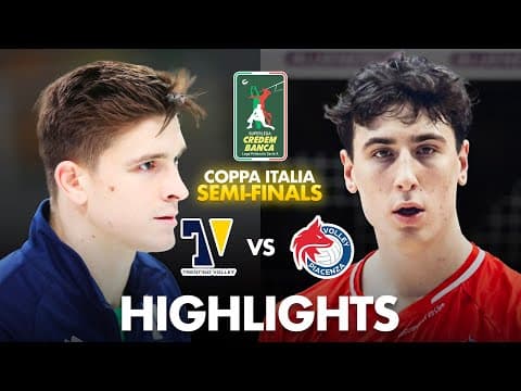 Trentino vs Piacenza | Highlights | Coppa Italia SuperLega 2026