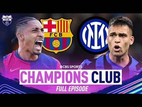 LIVE REACTION: Barcelona vs. Inter & More | Champions Club