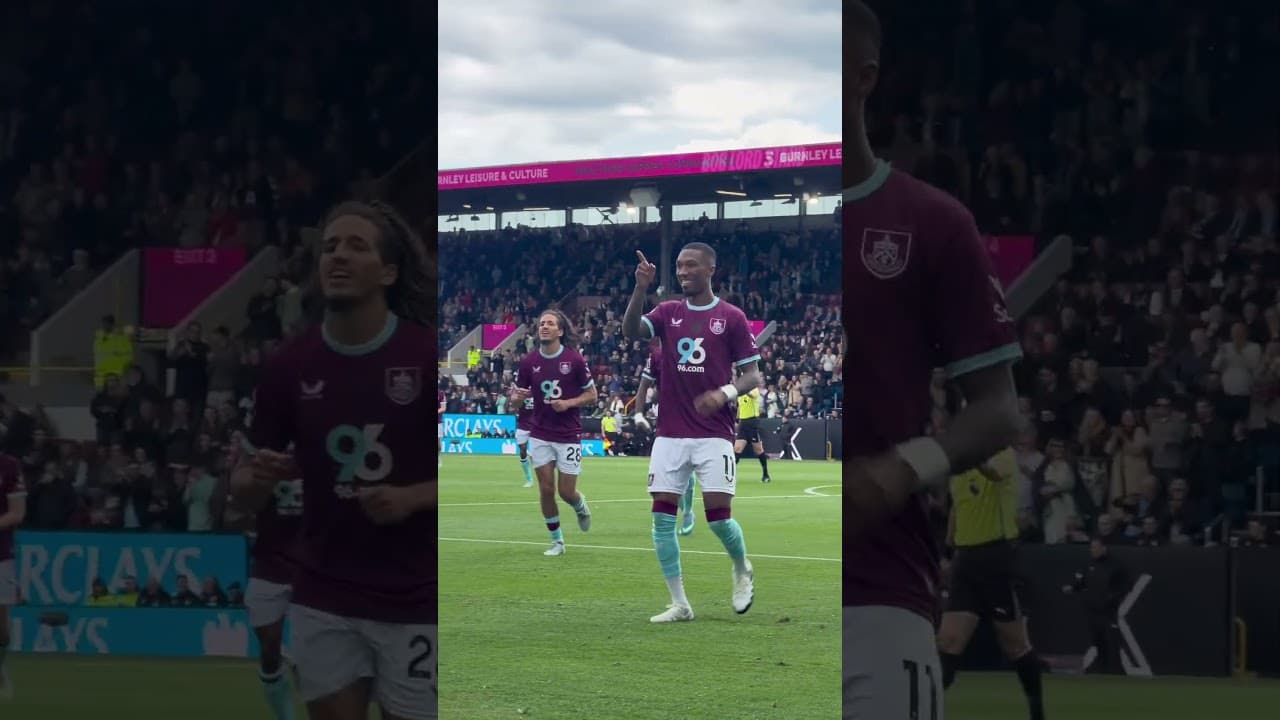 Jaidon with his 9th goal of the season yesterday 👏 #premierleague #burnleyfc #football