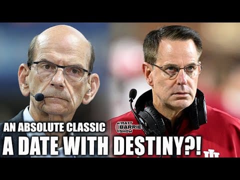 Paul Finebaum reveals he was VERY IMPRESSED with Curt Cignetti’s win?! | The Matt Barrie Show