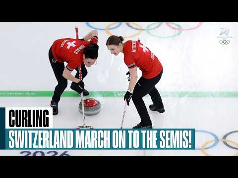 Switzerland beats Denmark to clinch spot in curling semis