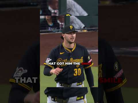 Paul Skenes showing rare emotion #mlb #baseball