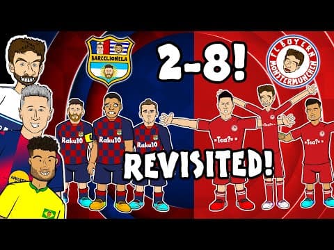 2-8! Bayern Crush Barcelona!🤯 Revisited after 5 years!