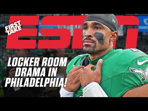 Is it time to be CONCERNED about the Eagles? 😬 + Issues in Philadelphia's locker room | First Take