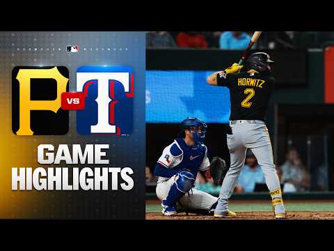 Pirates vs. Rangers Game Highlights (4/22/26) | MLB Highlights