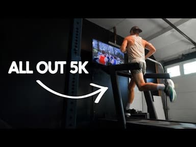 How I'll Break 2:30 This Year [ALL-OUT 5K on TREADMILL]