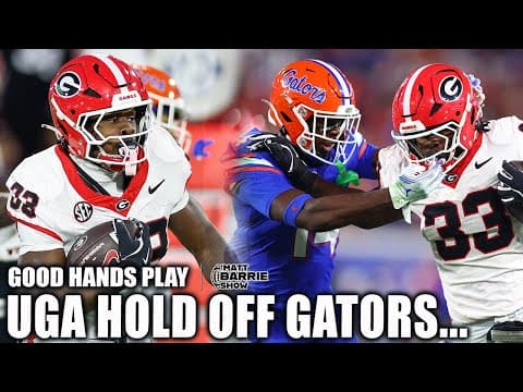 Chauncey Bowens GLIDES past Gators in Georgia’s LATE win! | The Matt Barrie Show