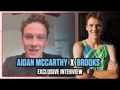 Cal Poly Star Aidan McCarthy Signs NIL Deal with Brooks! | Exclusive FloTrack Interview