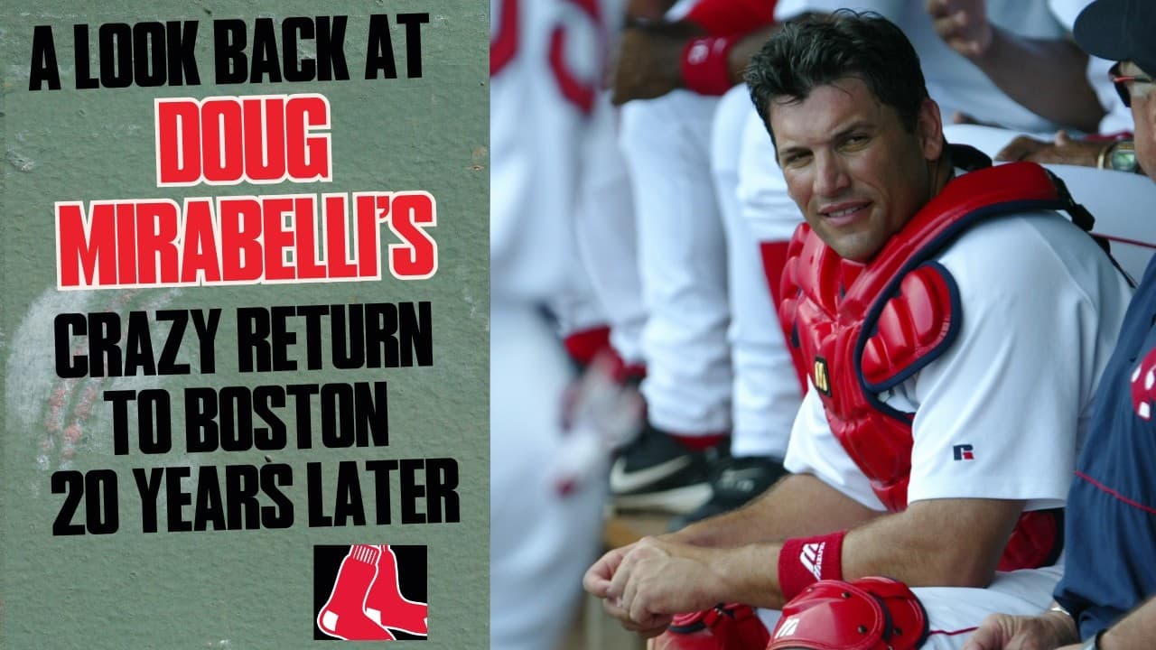 Take a look back at Doug Mirabelli’s return to Boston, 20 years later.
