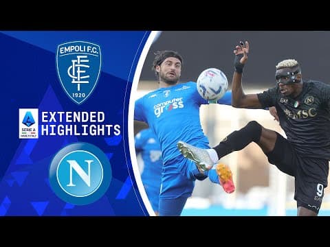 Empoli vs. Napoli: Extended Highlights | Serie A | CBS Sports Golazo