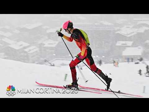 Cardona Coll posts fastest heat time in ski mountaineering sprint | Winter Olympics | NBC Sports