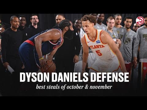 Dyson Daniels Best Steals & Defense from October & November