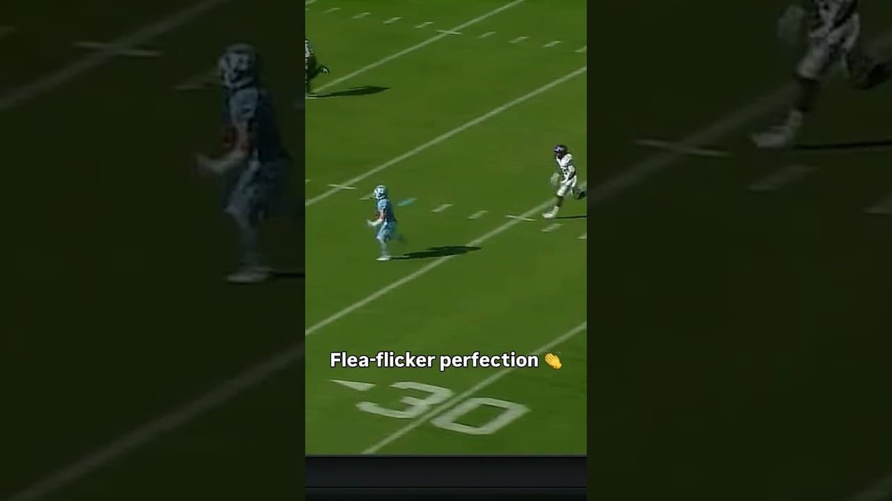 He was wide open 😱 #unc #accfootball #collegefootball