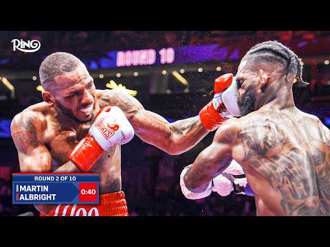 Nahir Albright vs Frank Martin – FULL FIGHT HIGHLIGHTS | The Ring: High Stakes 🥊