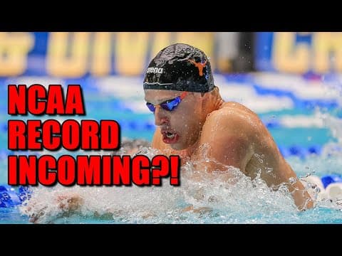 Nate Germonprez Didn't Train Breaststroke At All Until Last Year