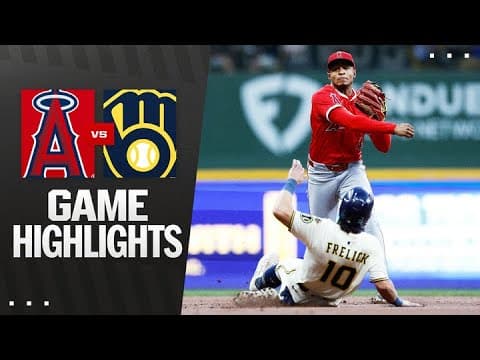 Angels vs. Brewers Game Highlights (9/17/25) | MLB Highlights