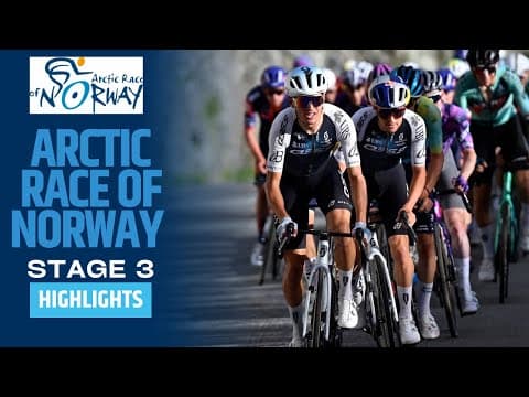 Tom Pidcock Battles on the Final Climb | Arctic Race of Norway stage 3 | Highlights