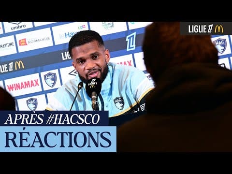 💬 Après HAC - Angers SCO (2-1), réactions de Loïc Négo