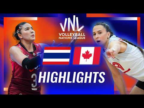 Thailand 🇹🇭 vs. Canada 🇨🇦 - Highlights | Week 2 | Women's VNL 2026