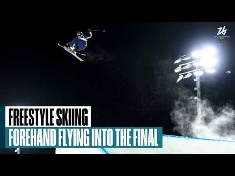 USA's Forehand leads wild freeski big air qualifying round