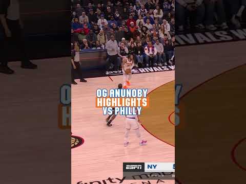 CRAZY 🎱 BEHAVIOR #nba #nyknicks #oganunoby