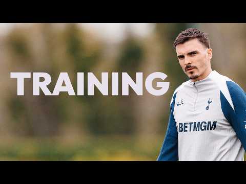 Behind the scenes at Roberto De Zerbi's Spurs training ahead of Brighton!