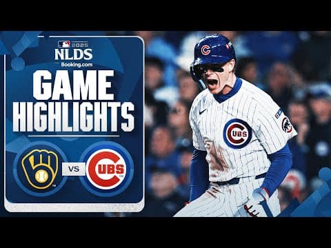 Brewers vs. Cubs NL Division Series Game 3 Highlights (10/8/25) | MLB Highlights