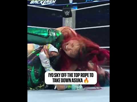 IYO SKY TAKES DOWN ASUKA!