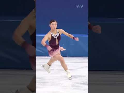 Sakamoto Kaori wins silver in figure skating women's single skating final! ✨🇯🇵 #MilanFigureSkating