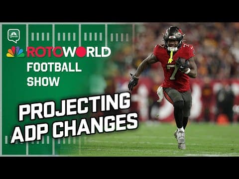 Projecting ADP Changes: Bucky Irving, Matthew Golden and more | Rotoworld Football Show (FULL SHOW)
