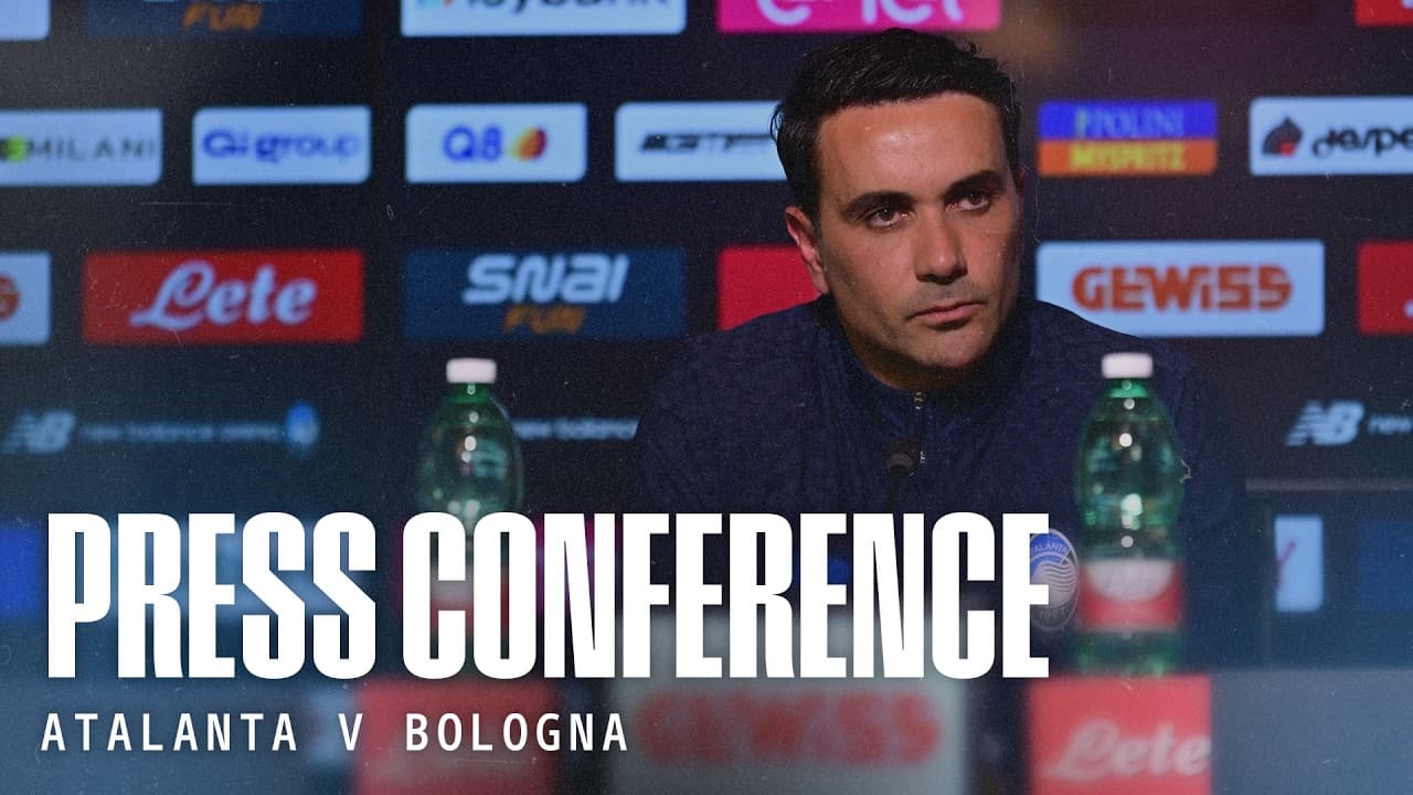 Atalanta-Bologna | La conferenza stampa di Raffaele Palladino 📹🎙️ | MD37 Serie A Enilive 2025/26