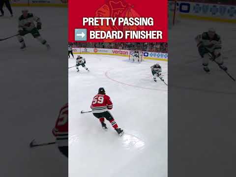 Bedard STARTS and FINISHES it! 🥶