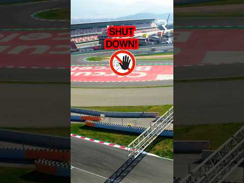 ⛔️ SHUTDOWN at F1 testing