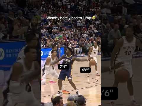 Wemby is just different 😮‍💨