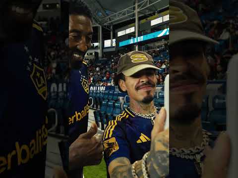 Scottie Pippen & Codiciado Pull up to the Galaxy Game #lagalaxy #mls
