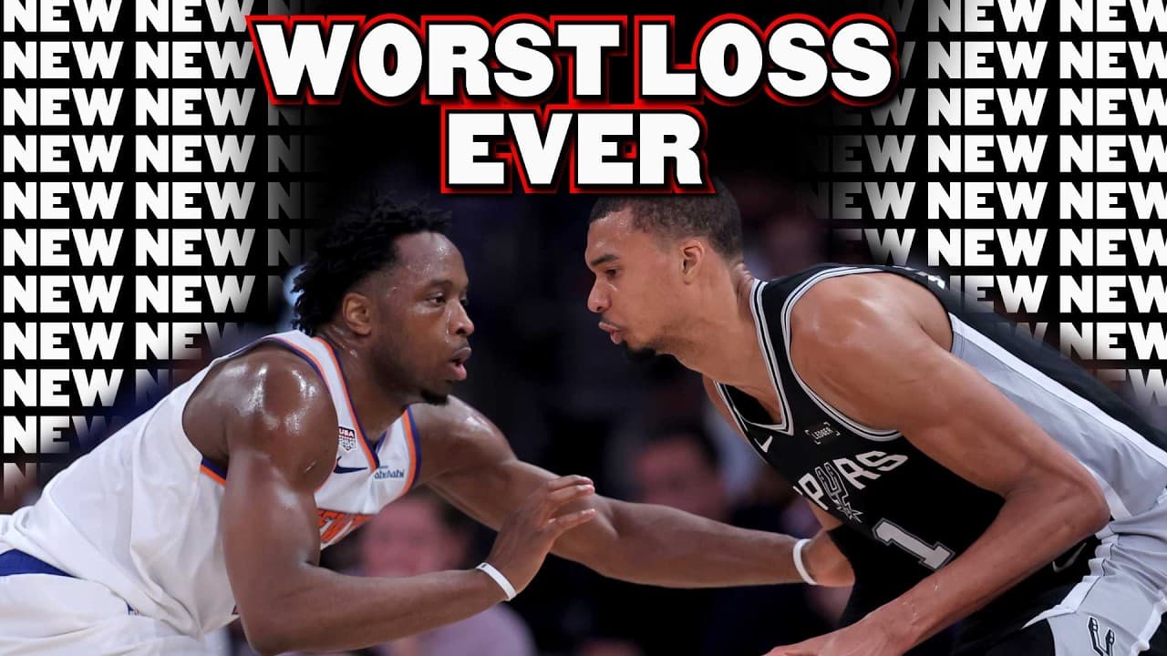 The New NEW WORST NBA Loss Ever! Knicks vs Spurs Finals