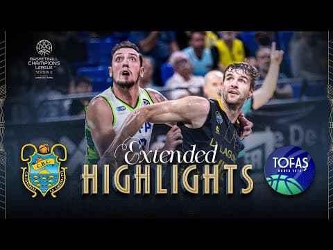 La Laguna Tenerife v Tofas Bursa | Full Game Highlights | #BasketballCL 2025-26