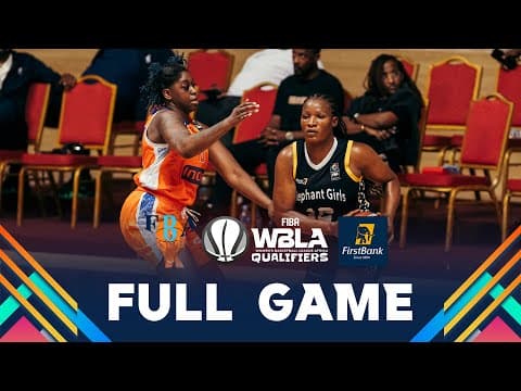 LIVE - FBA - Friend's Basketball Association v First Bank Basketball Club | FIBA WBL Africa 2025