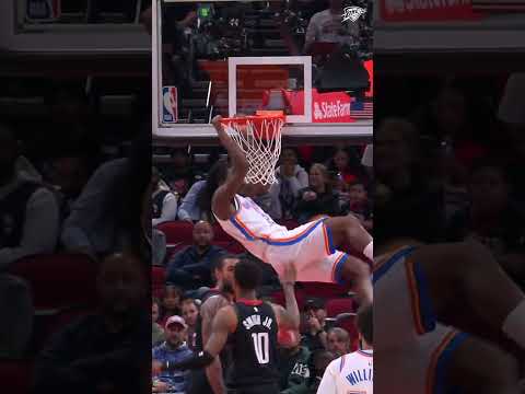 Ajay. Mitchell. | Press play to see Ajay’s work in review ▶️ #okcthunder