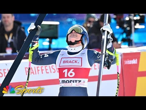 Lindsey Vonn IS BACK ON TOP with first World Cup victory since coming out of retirement | NBC Sports