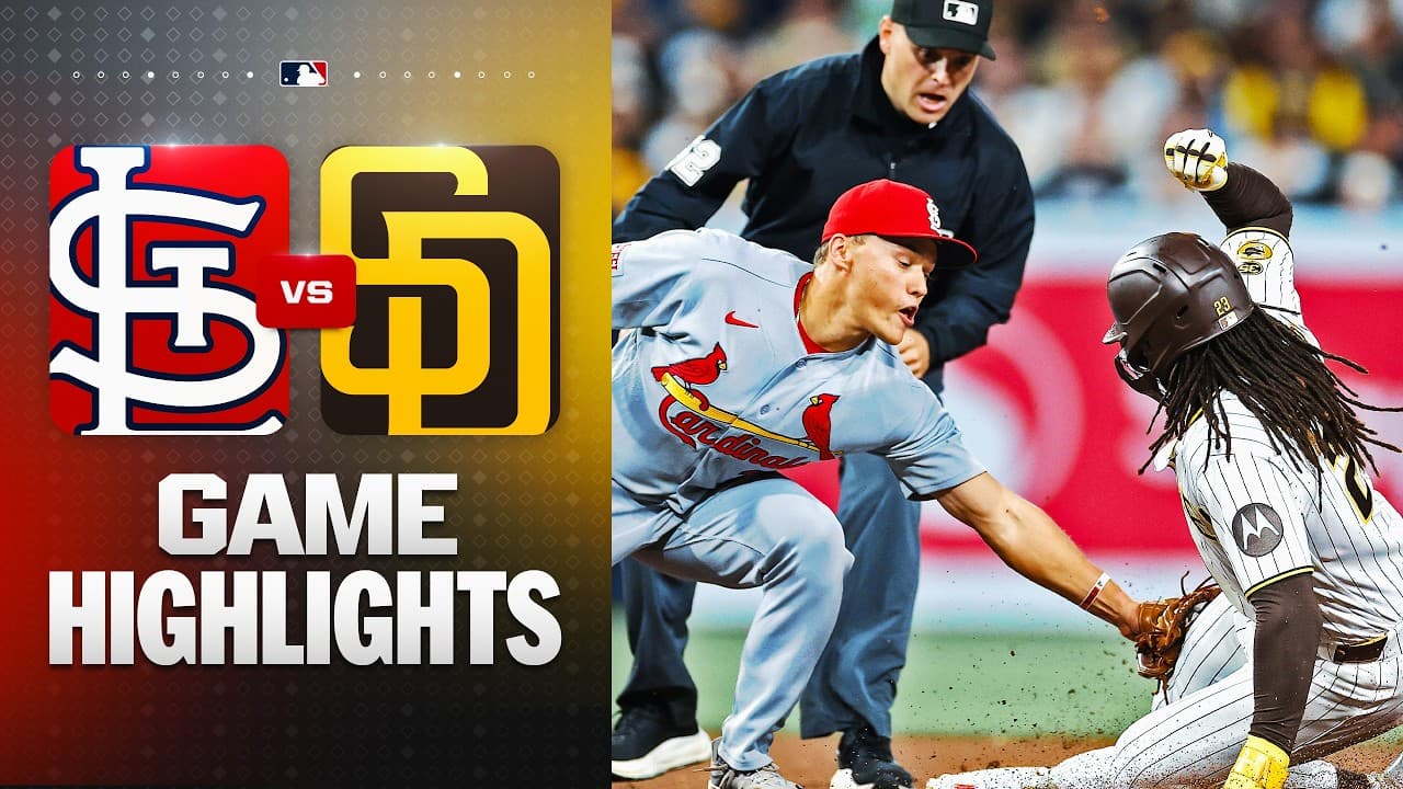 Cardinals vs. Padres Game Highlights (5/7/26) | MLB Highlights