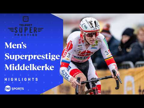 ICE COLD WIN! 🫡 | Men's Elite Superprestige Middelkerke Highlights | TNT Sports Cycling