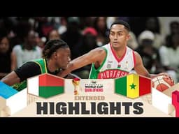Madagascar 🇲🇬 v Senegal 🇸🇳 | Extended Highlights | FIBA Basketball World Cup 2027 African Qualif.