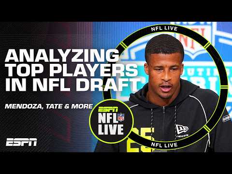 Mansoor Delane? Caleb Downs? 📈 Key players to WATCH at the NFL Combine | NFL Live